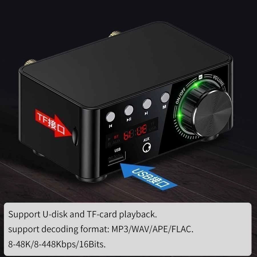 Verstärker: Mini Bluetooth Amplificateur HiFi 2x50W – Neu (gemäss Beschreibung) aus Yverdon-les-Bains von rogi80 4