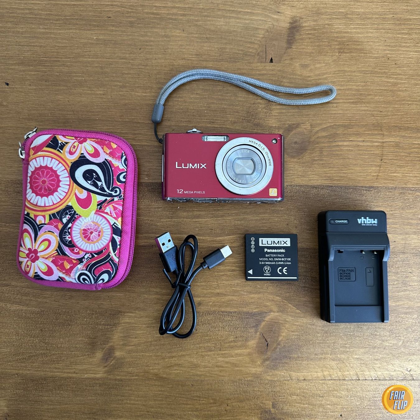 Panasonic Fotocamera: Panasonic Lumix DMC-FX40 Digitalkamera – Usato da Luzern venduto da fairflip 1