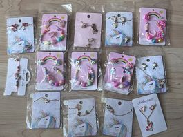 Kinder Schmuck Set: Halskette, Armband, Ohrringe, Ringe #5