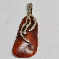 Vintage Pendentif Anhänger aus massivem Silber #A6