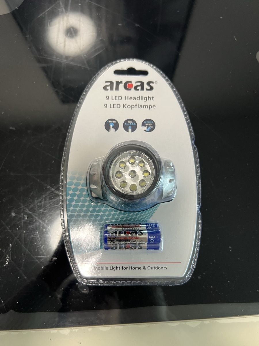 Lampade: LED Kopflampe, Stirnlampe – Nuovo e nell'imballaggio originale da Brunnen venduto da browneyes_007
