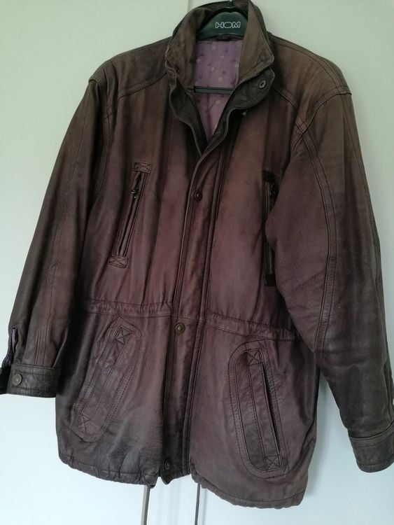 Giacche: Braune Lederjacke Gr. 50, Vintage – Usato da Emmen venduto da Tigerlady 2