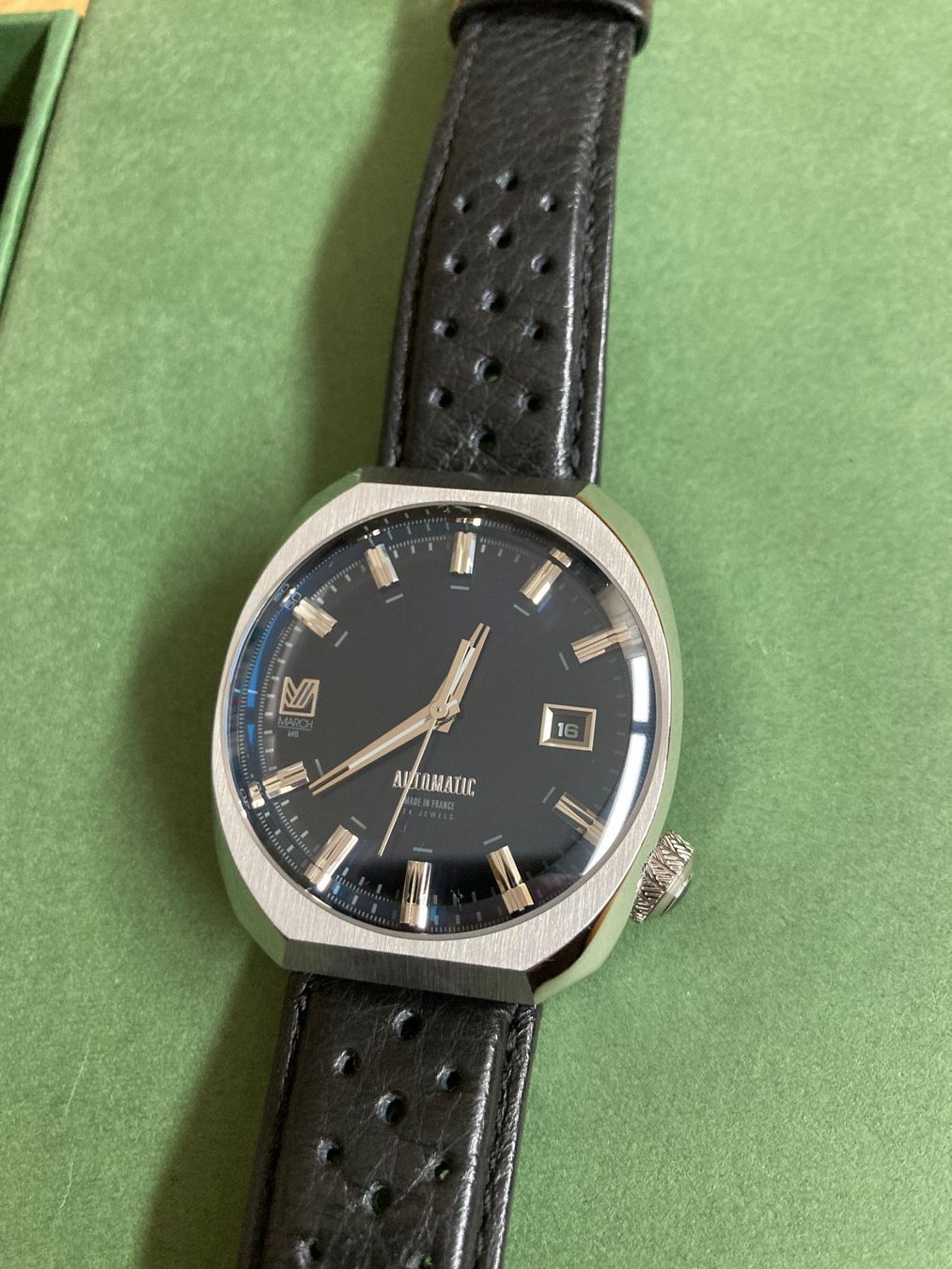 Orologi: MARCH LAB AM3 - 50s Style - Mit original Box – Usato da Basel venduto da ToniM25
