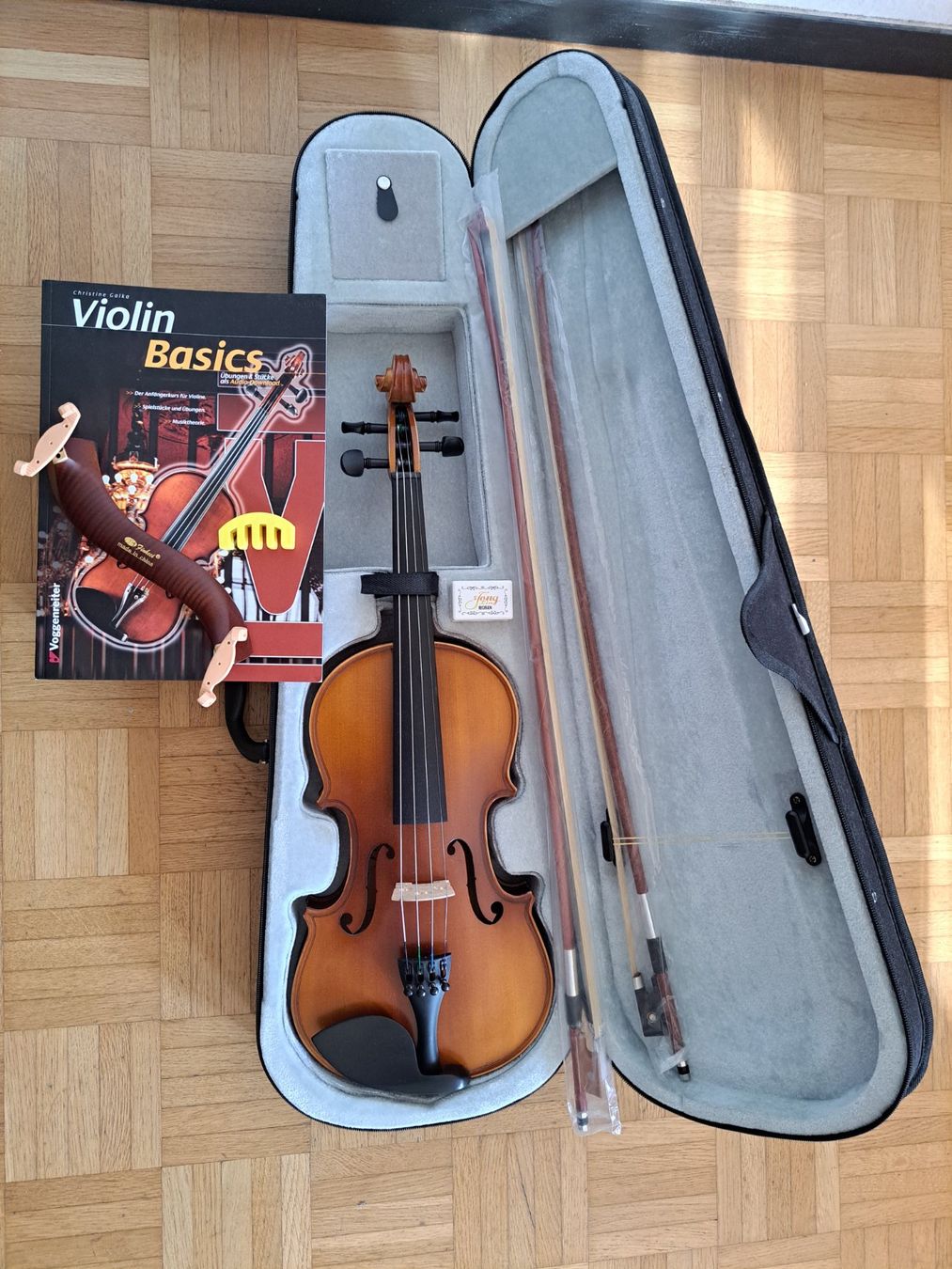 Strumenti musicali: Geige 4/4 wie Neu Anfänger Set – Usato da Zürich venduto da masscun
