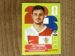 Panini FIFA WM 2026 Sticker Josip Stanišič  CRO 5