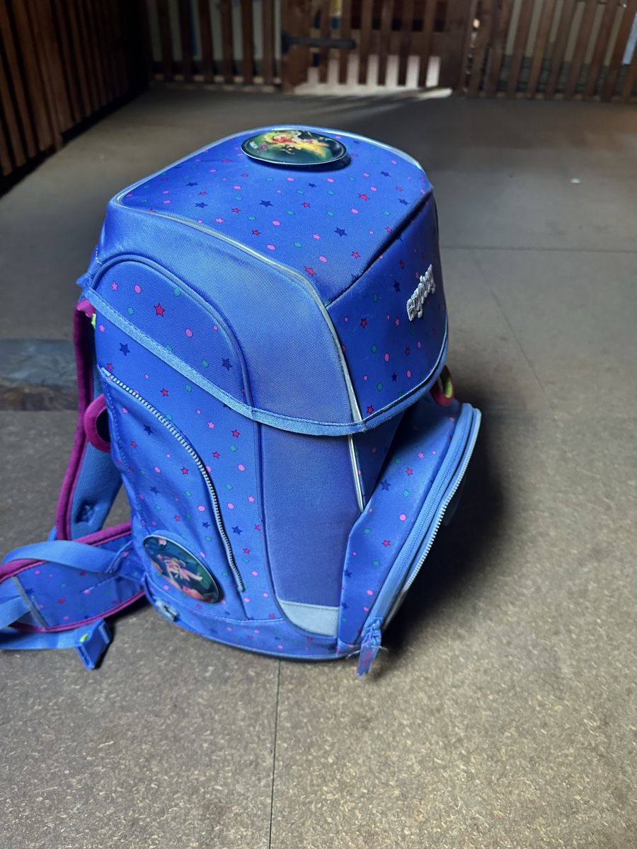 Ergobag Kindertaschen: Ergobag Set Schulranzen/Rucksack, mit Etui und Turnsack – Gebraucht aus Zürich von Flokke33 3