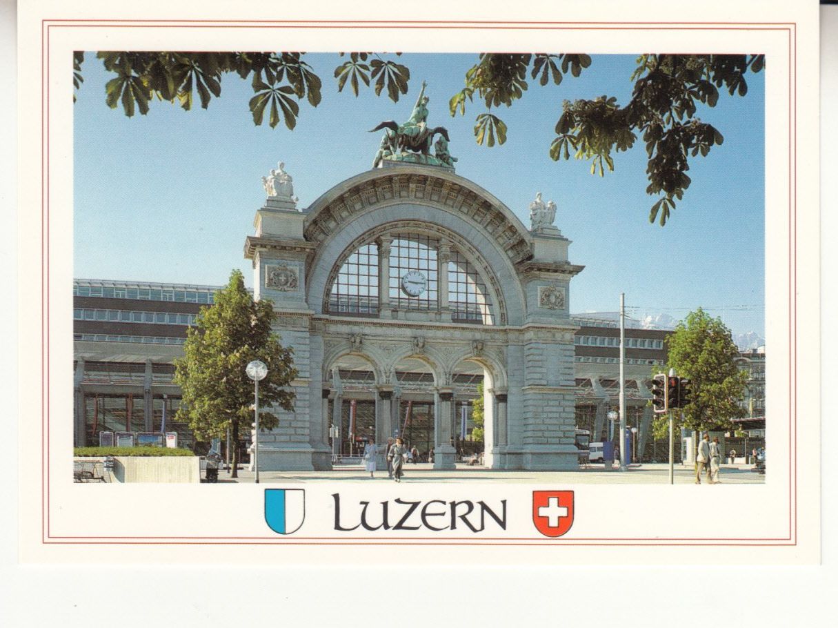 Ansichtskarten: Luzern ca. 1980 – Gebraucht aus Bürglen TG von StampGraf