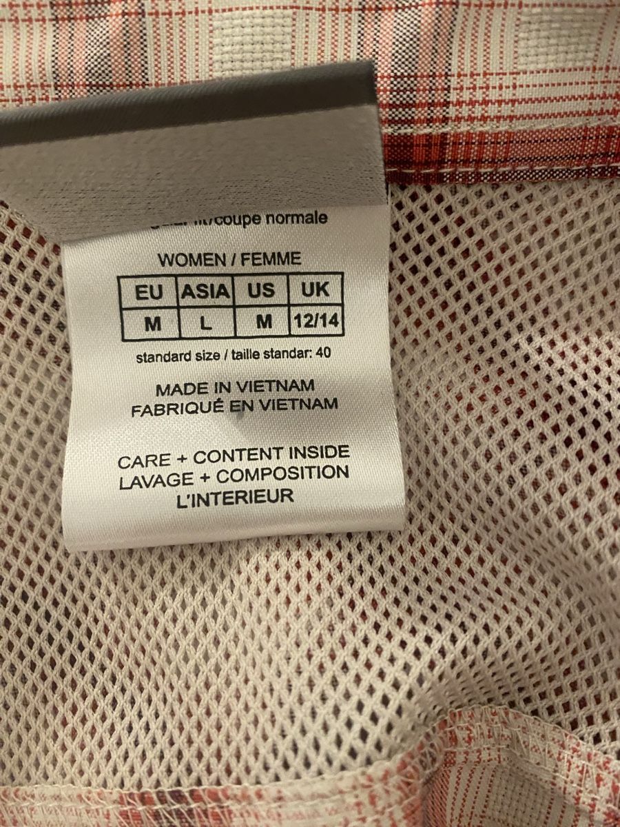 Jack Wolfskin Camicette: Jack Wolfskin Bluse kariert Gr M – Nuovo (secondo la descrizione) da Schönenberg ZH venduto da Pfupfli1 6