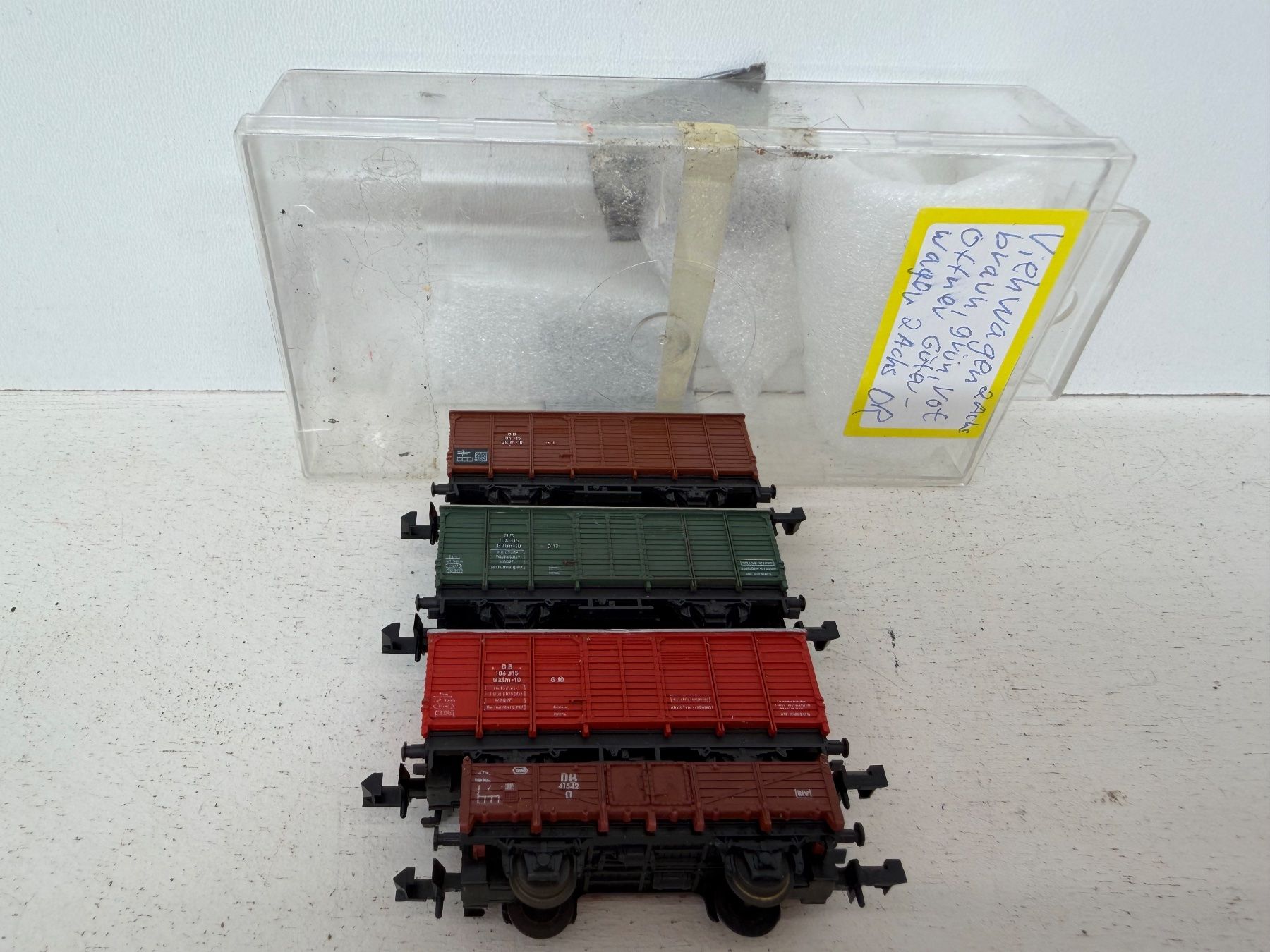 Modellini di ferrovie: Güterwagen Spur N – Usato da Büsserach venduto da ModellbahnDepot