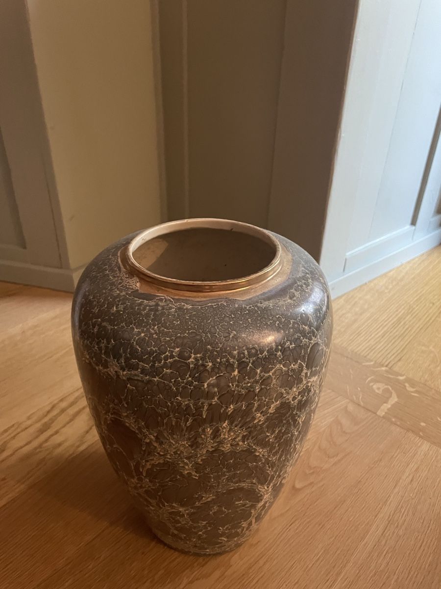 Vasi & Recipienti: Vase mit Goldrand – Usato da Schaffhausen venduto da Benes_brocki 1