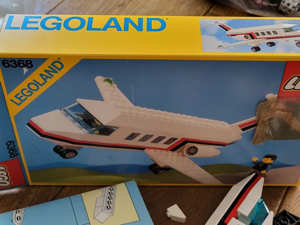 Lego 6368 Jet Airliner, Flugzeug, Mit Original Bauanleitung – OVRFU