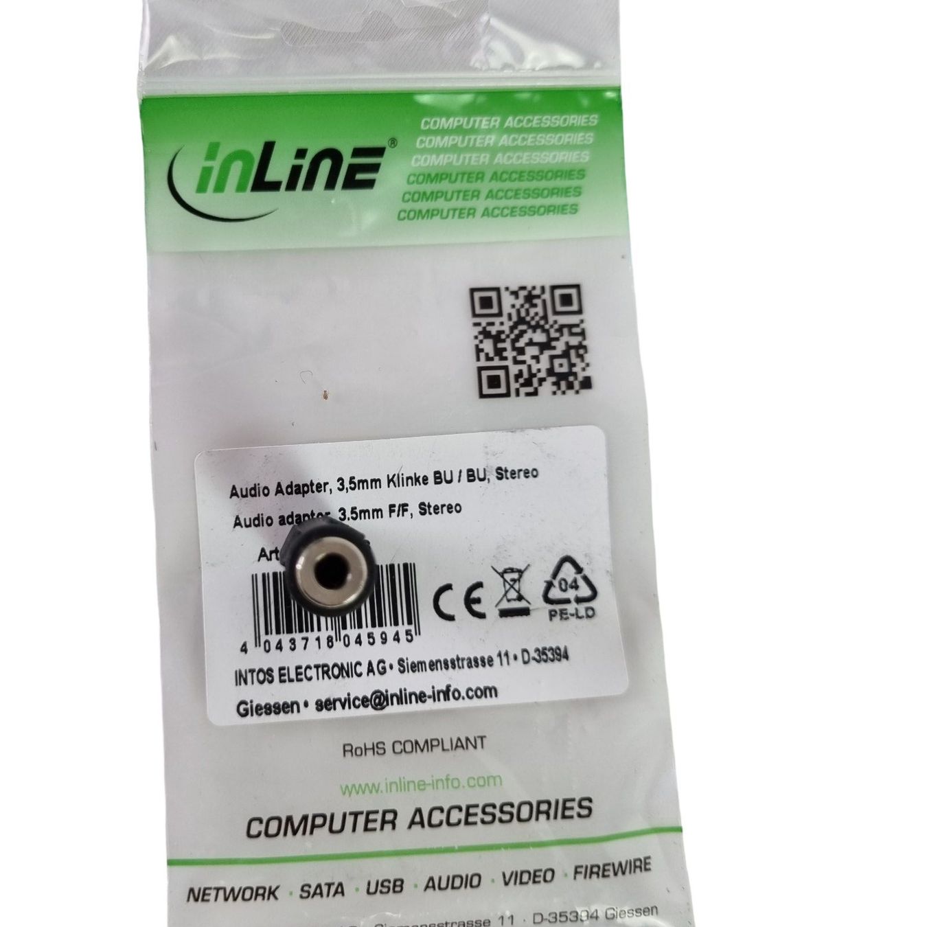 Unità & Adattatore: INLINE Audio Adapter – Nuovo (secondo la descrizione) da Wangen b. Olten venduto da Restwert_Wangen 3
