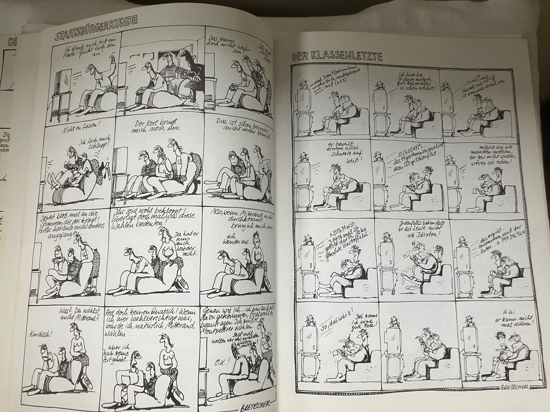 Fumetti: Claire Brétecher  Die Frustrierten – Usato da ZUERICH venduto da Carolus1 6