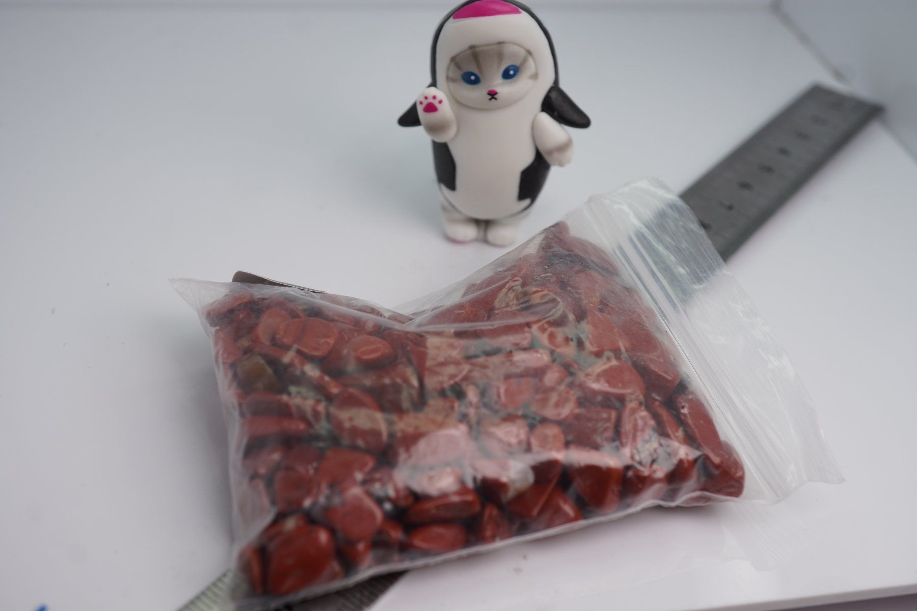 Minerali & Pietre curative: Jaspis Rot  100g       ab 1.-  Auktion – Nuovo e nell'imballaggio originale da Eschenbach SG venduto da topstone