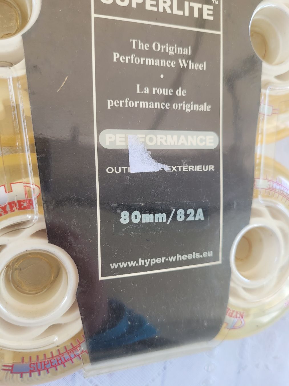 Pattini in linea & Pattini a rotelle: OVP HYPER Wheels Superlite Rollerblade PORTO NUR 3.40! – Nuovo e nell'imballaggio originale da Buttikon SZ venduto da Renco 3