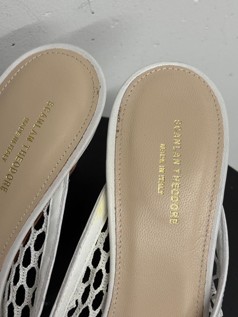 Damenschuhe: Sconlan Theodore Mules Schuhe Weiss Gr. 39 Netz Spitz – Neu (gemäss Beschreibung) aus Regensdorf von secondchancefashion 5
