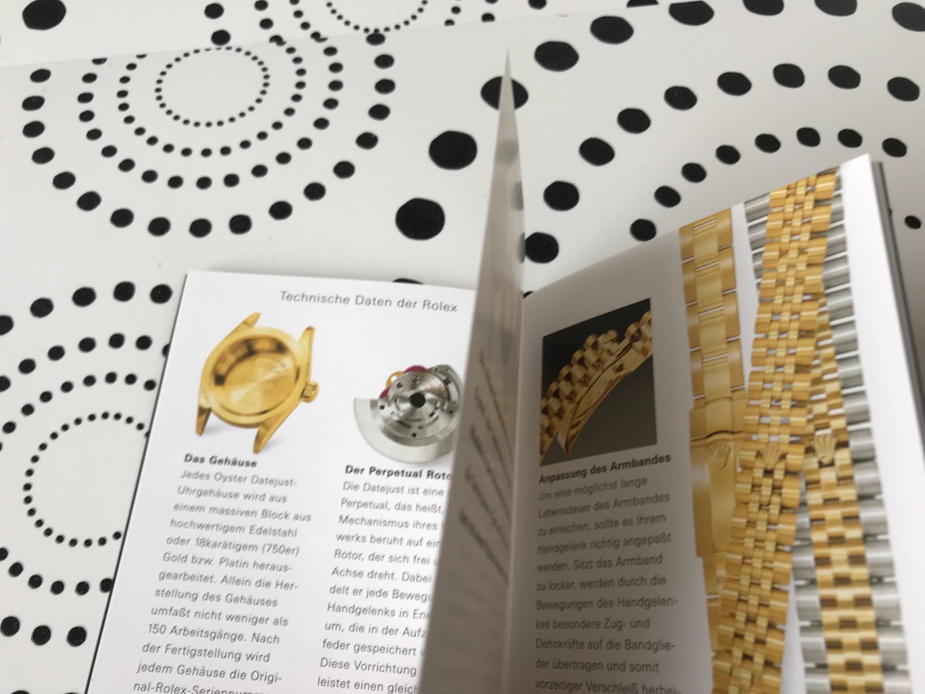 Rolex Documents: ROLEX ORIG. DATEJUST - OPERATING INSTRUCTIONS - DE 2006 !!! – Neuf (Voir description) à Epalinges par dream-watch 3