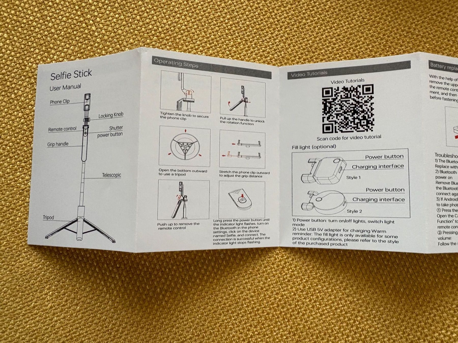 Treppiedi & Teste: Selfie-Stick – Nuovo e nell'imballaggio originale da Oberweningen venduto da Gerini 3