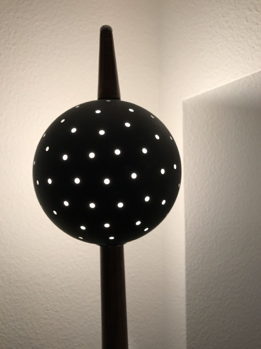 Lampade: Design Stehlampe aus massiver Eiche – Usato da Zürich venduto da stefan1818 6