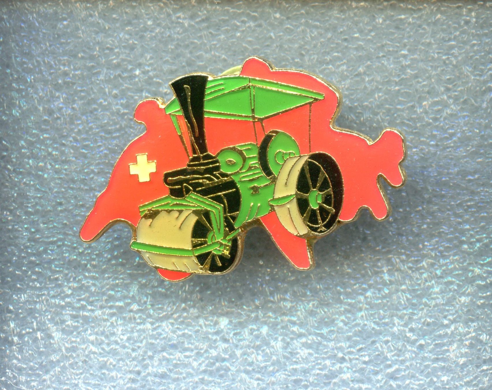 Placchette & Badge: DAMPFWALZE  Schweiz – Usato da Winterthur venduto da Sammleroase