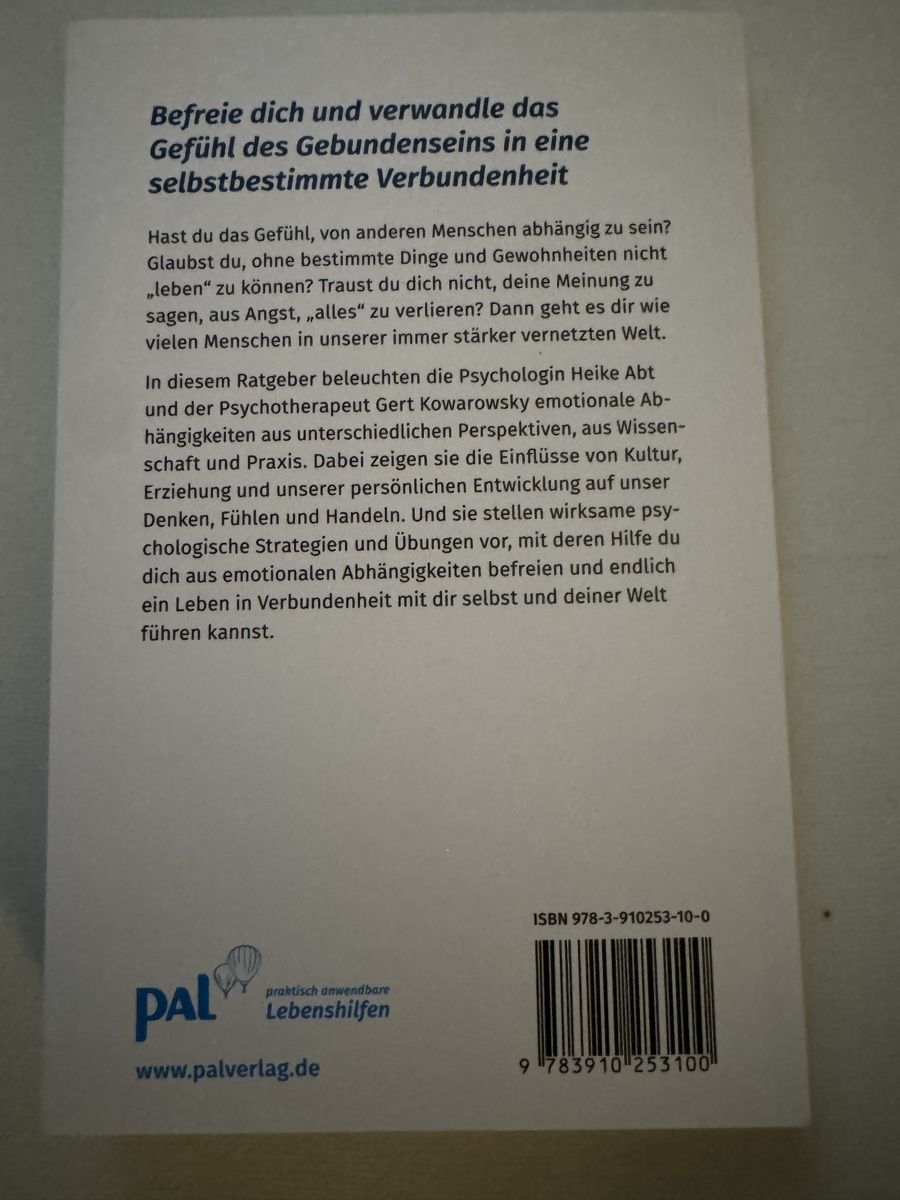 Libri: Emotionale Abhängigkeiten - Buch – Nuovo (secondo la descrizione) da Zürich venduto da Selina_Hi 1