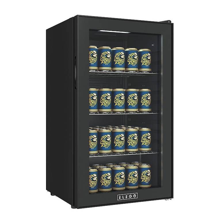Kühlschrank: Kühlschrank mit Glastür – Gebraucht aus Gommiswald von powerlift