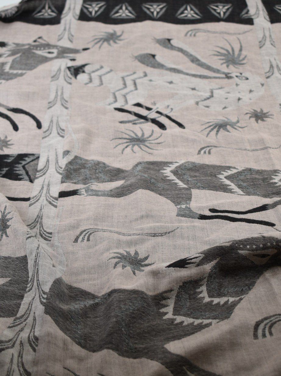 Foulard & Sciarpe: AHMADDY Schal/Tuch "Fox", 100% Wolle – Usato da Nürensdorf venduto da 2ND_STORY 3