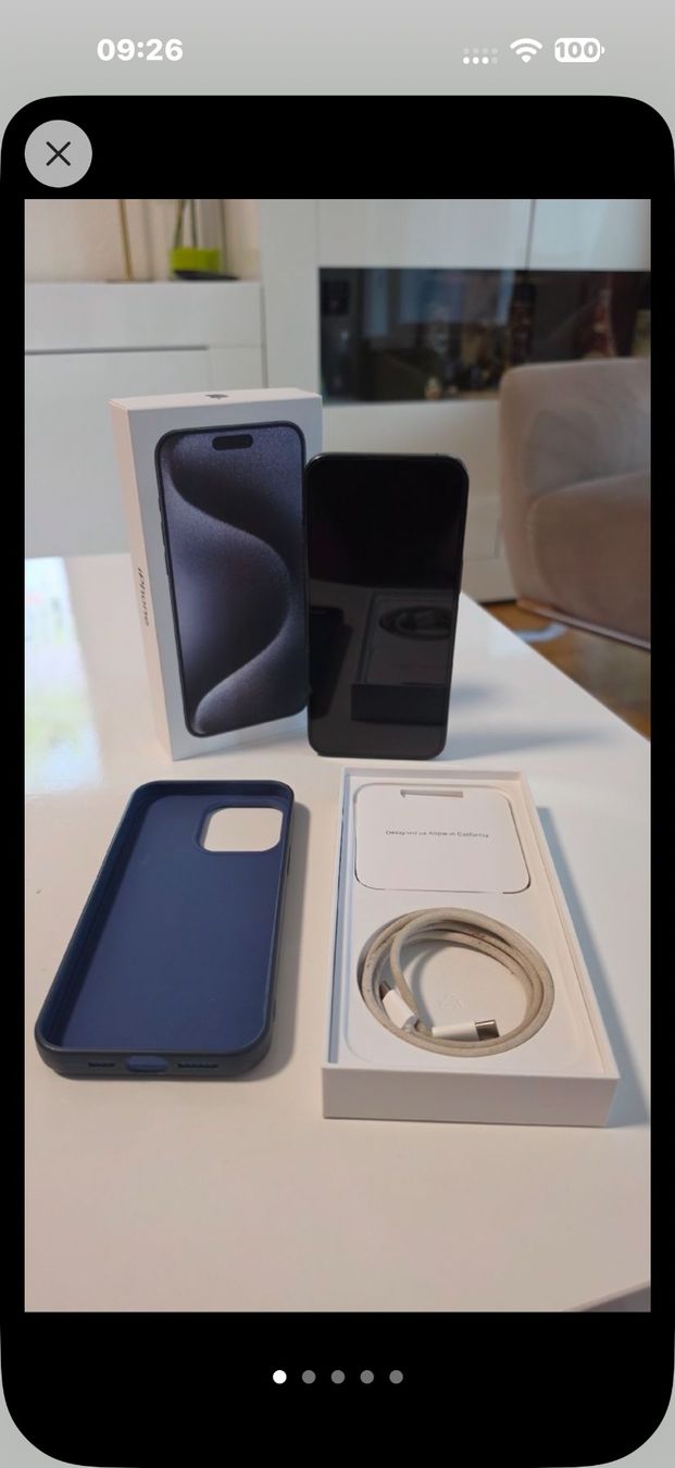 Apple Portables: Iphone 15 pro Max – D'occasion à Schattdorf par Kofi57