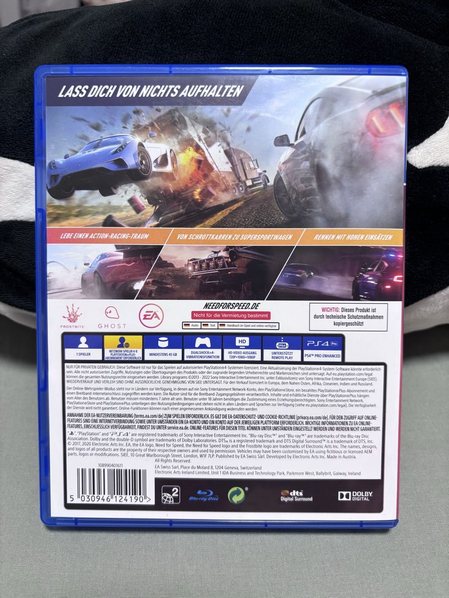 Sony Spiele: PS4 NFS Payback – Neu (gemäss Beschreibung) aus Basel von Mirejus 1