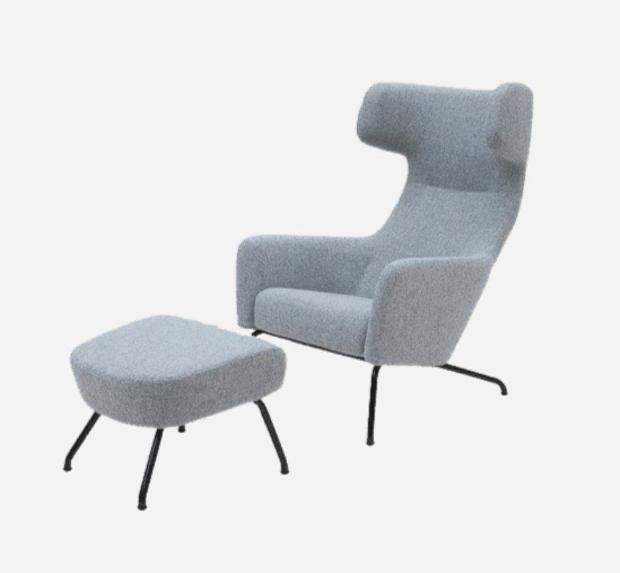 Softline Sessel: SOFTLINE Design Sessel & Hocker SENADO | Grau (Interio) – Gebraucht aus Zürich von Reisi90