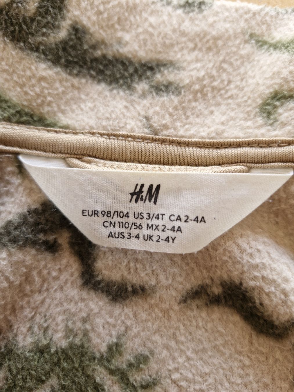 H&M Giacche & Cappotti: Fleecejacke Gr.98/104 – Usato da Disentis/Mustér venduto da epa_862v 3