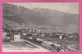Clarens Montreux gel 1908 Vue générale