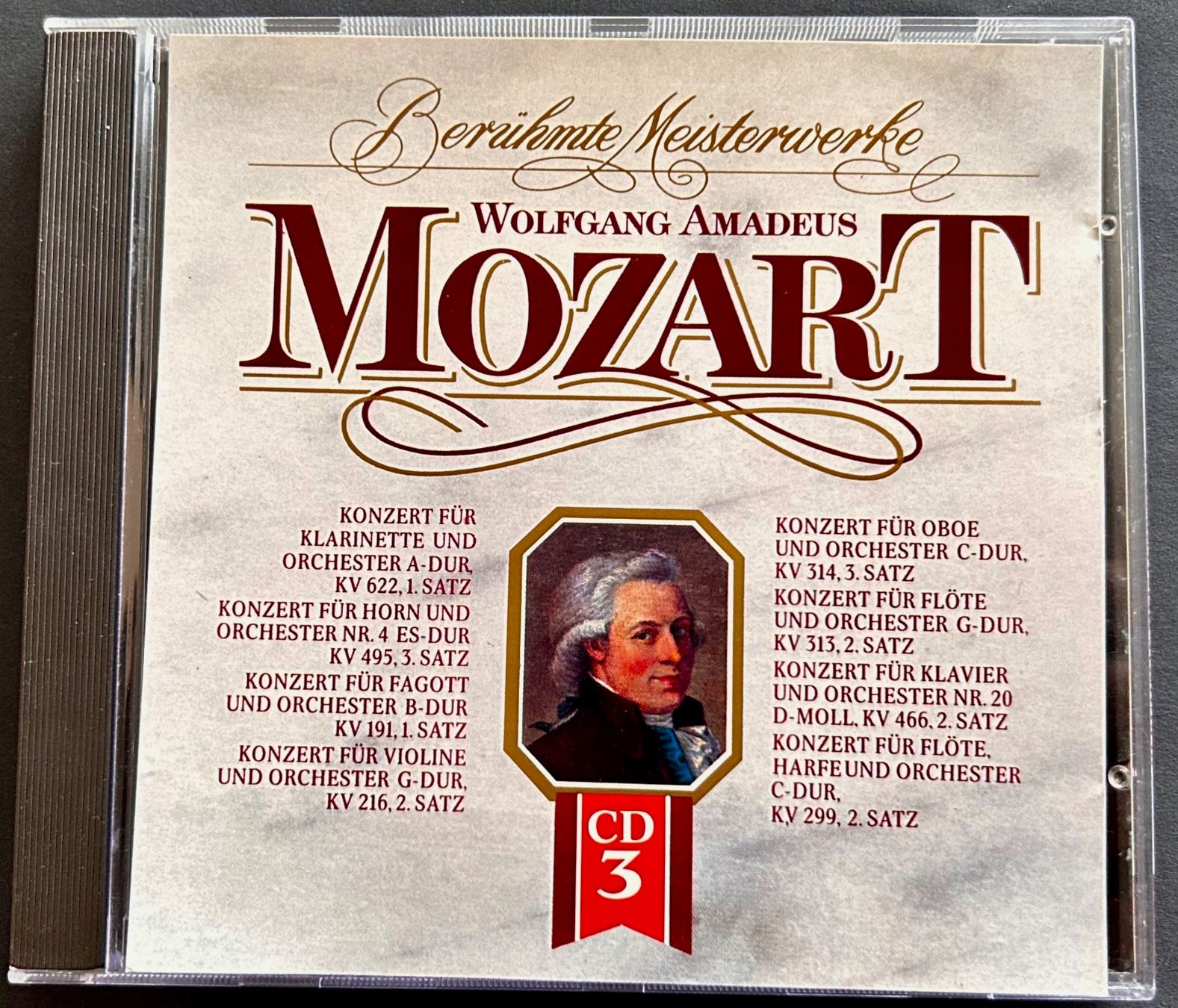 CDs: Mozart "Berühmte Meisterwerke" CD 3 – Gebraucht aus Spiez von martin-7973
