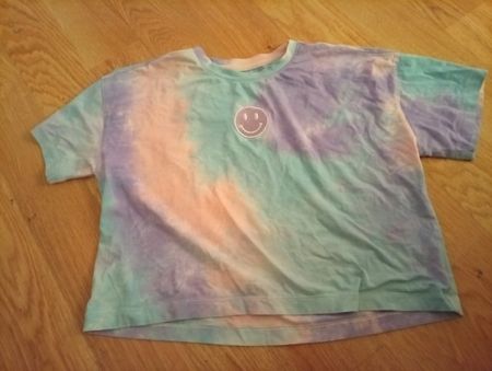 T-Shirt Tie Dye Grösse 164 mit Smiley guter Zustand