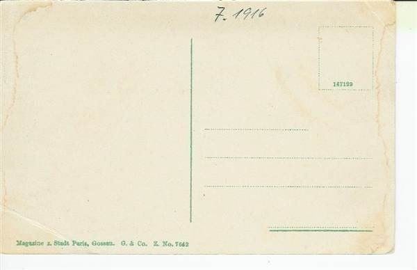 Ansichtskarten: Gossau  SG  Dorf  7. 1916 – Gebraucht aus Ennetmoos von Ambuman 1