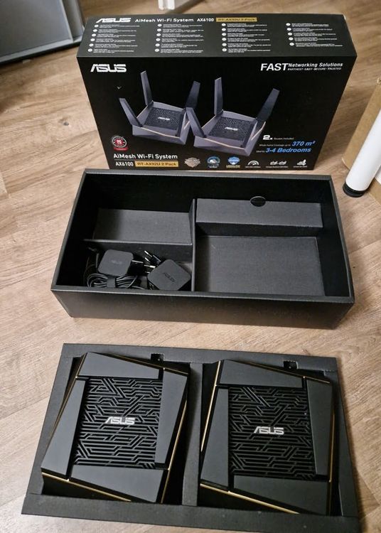 2 Stück ASUS RT-AX92U AiMesh AX6100 WLAN Router (Gebraucht) in Anglikon ...