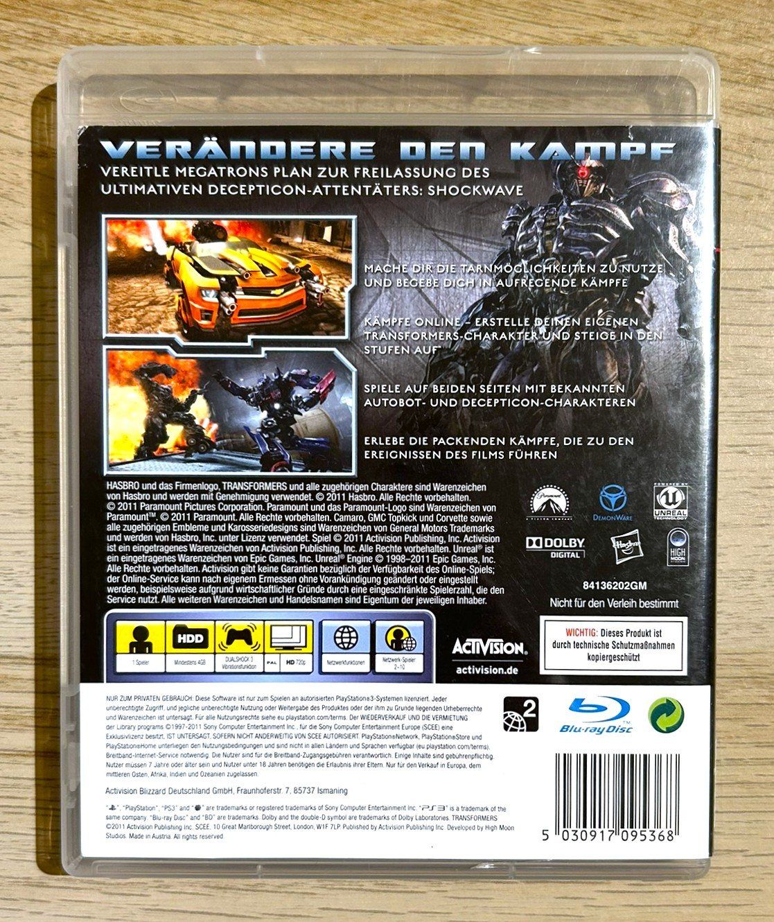 Sony Giochi: Transformers 3 PS3 – Usato da St. Gallen venduto da Alpine.Arcade 1