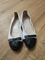 Navyboot Ballerinas schwarz-weiss 38.5