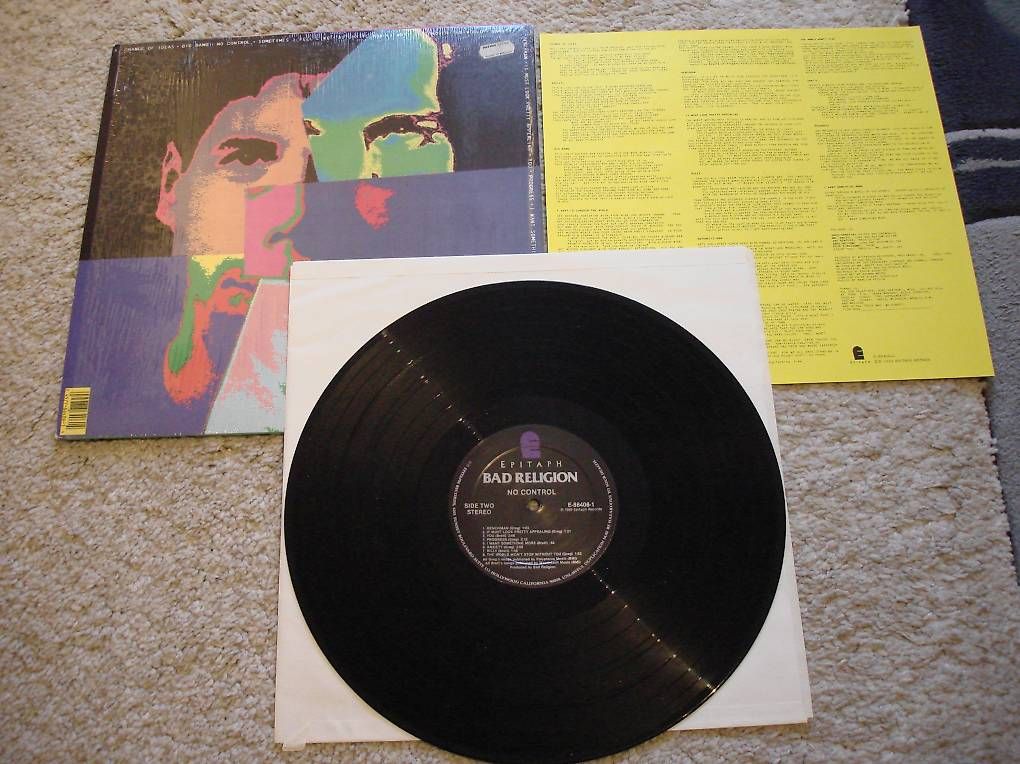 Schallplatten: BAD RELIGION  LP  " NO CONTROL "  1989 – Gebraucht aus Niederweningen von tsnuk333 3