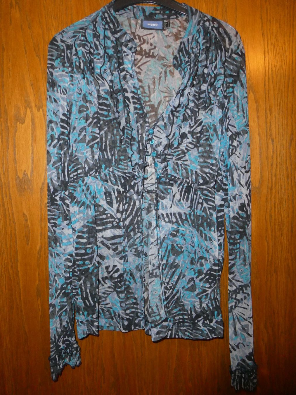 Jacken: Blazer, Damen, türkis, Grösse 38/M mit Bluse – Gebraucht aus Mels von KOSL 3