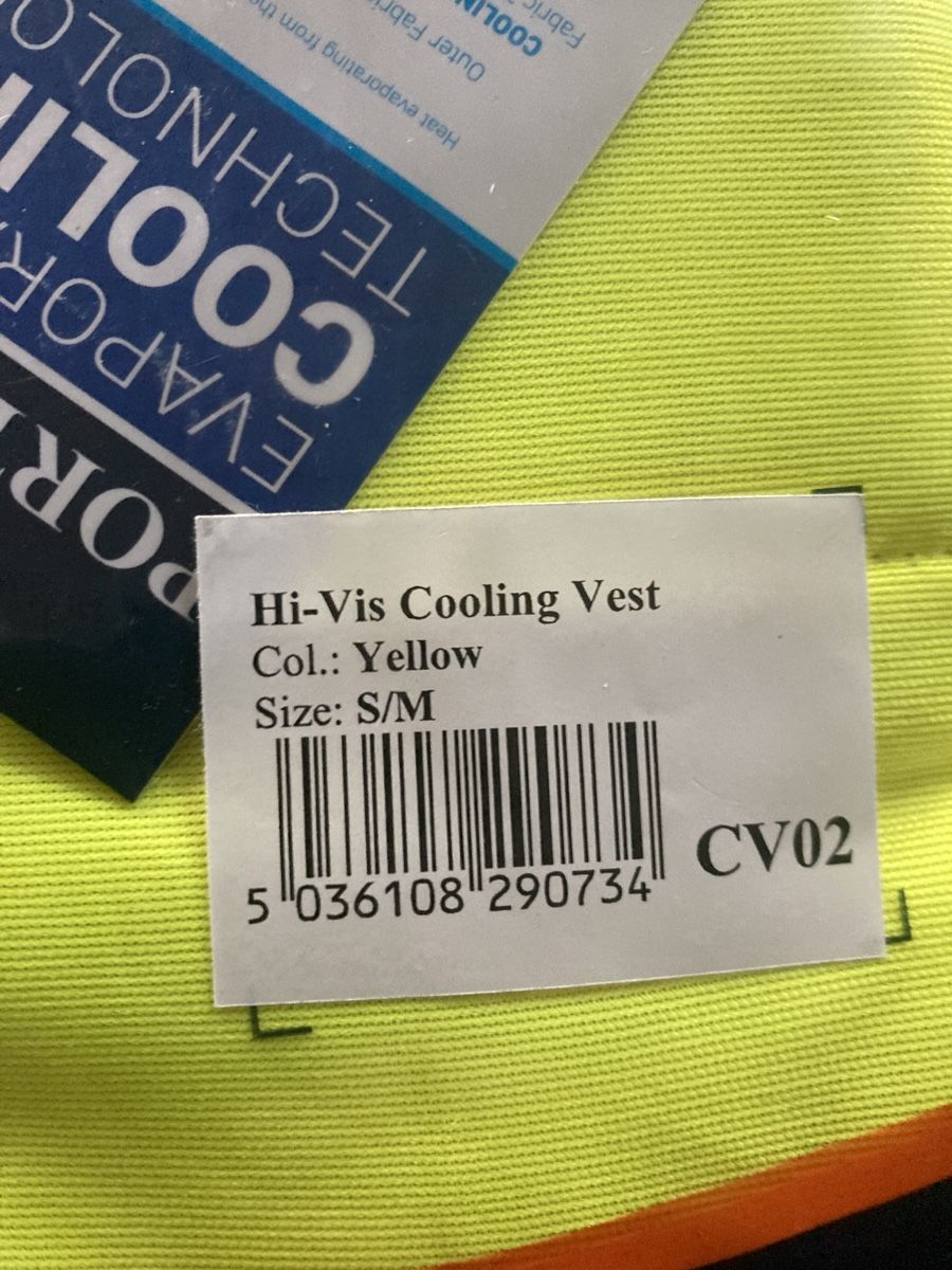 Gilet & Giacche: Gilet de sécurité Hi-Vis Cooling – Nuovo e nell'imballaggio originale da nods venduto da Tozzifan 6