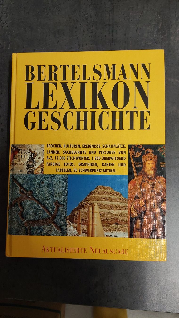 Bücher: Bertelsmann Lexikon Geschichte – Neu (gemäss Beschreibung) aus Uetikon am See von sahra777