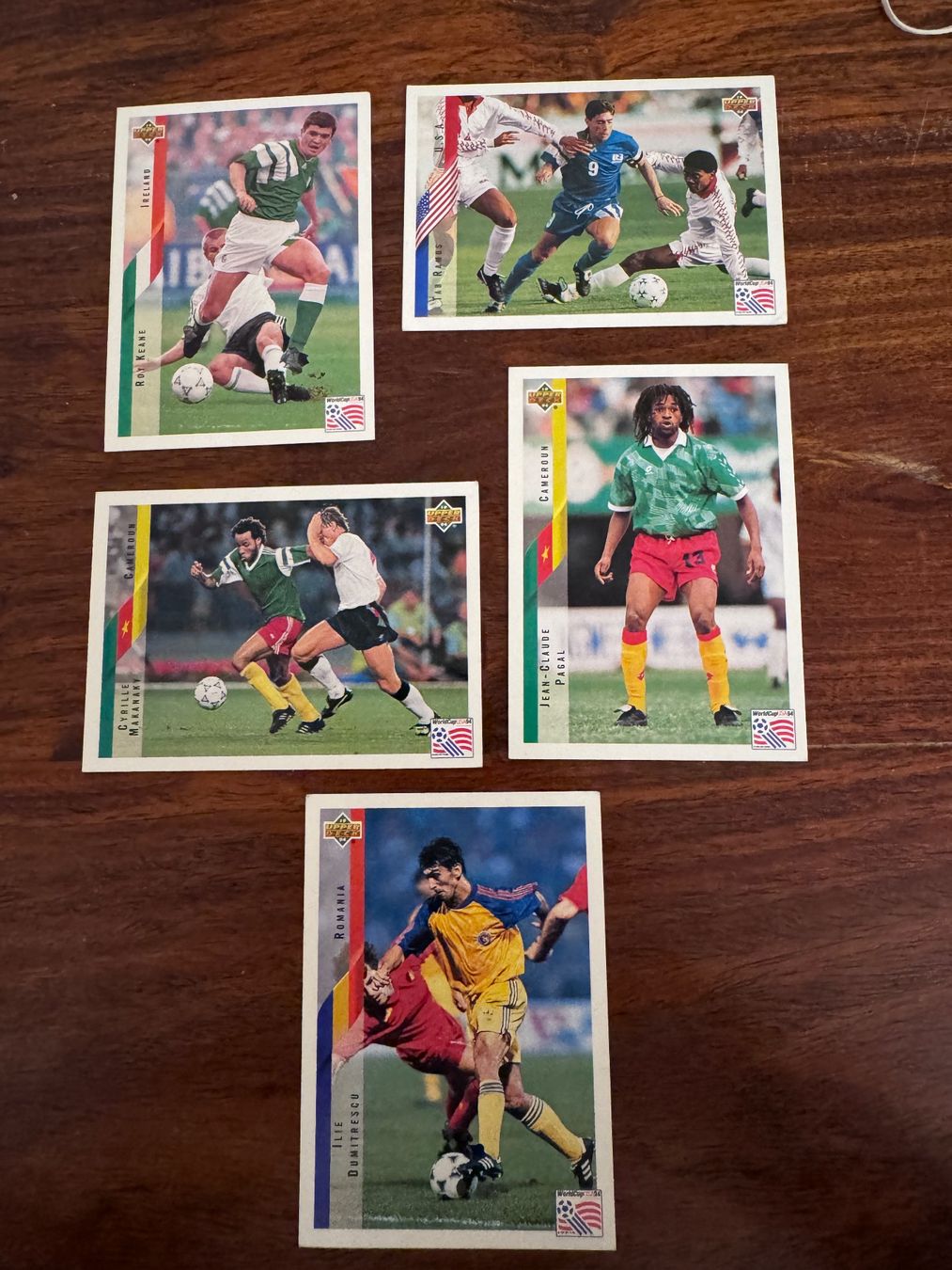 Carte collezionabili: 11 Upper Deck World Cup 1994 Sammelkarten gebraucht – Usato da Zürich venduto da 2013tg 4
