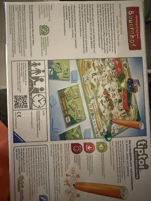 Tiptoi Giochi: Tiptoi Rätselspass auf dem Bauernhof – Nuovo e nell'imballaggio originale da Laufen venduto da sani82 1