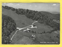3.7.1964 Ifental SO/swFlugaufnahm General Wille-Haus+Umgebig