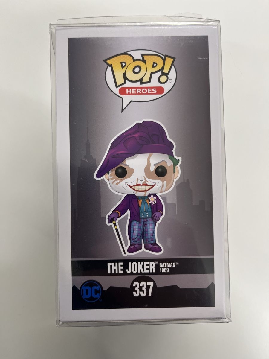 Funko Statuette: Funko Pop Joker 1989 Chase #337 Batman selten mit Protector – Nuovo e nell'imballaggio originale da Stäfa venduto da greety1981 3