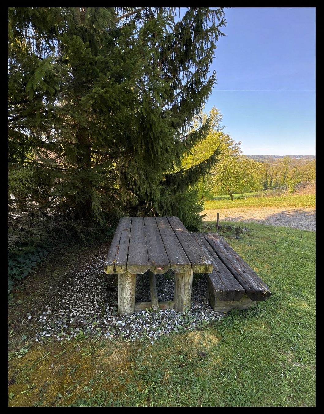 Set di tavolo e panche: Holzbankgarnitur – Usato da Uesslingen venduto da ni87