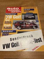 Auto Motor Sport: VW Golf 3 Test, Crash, Oktober 1991