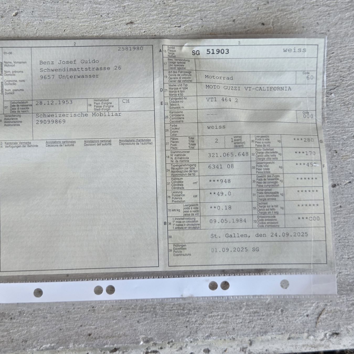 Touring: Moto Guzzi California ll – Usato da Unterwasser venduto da guido90 3