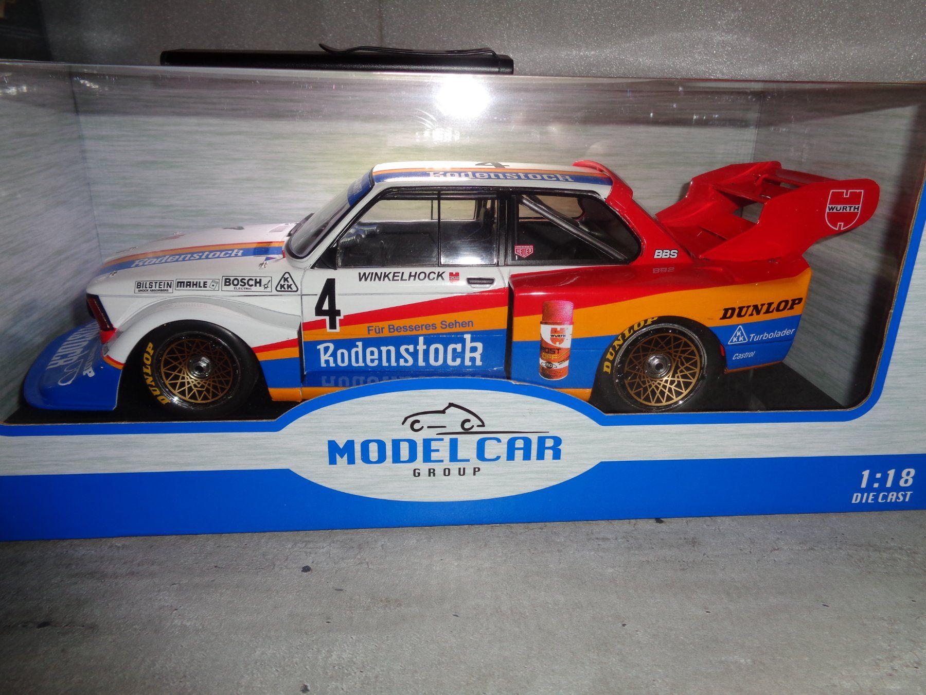 BMW Modellini d'auto: MCG 1:18 BMW 320 Gr.5 DRM 1979 – Nuovo e nell'imballaggio originale da Reconvilier venduto da rallycar 1